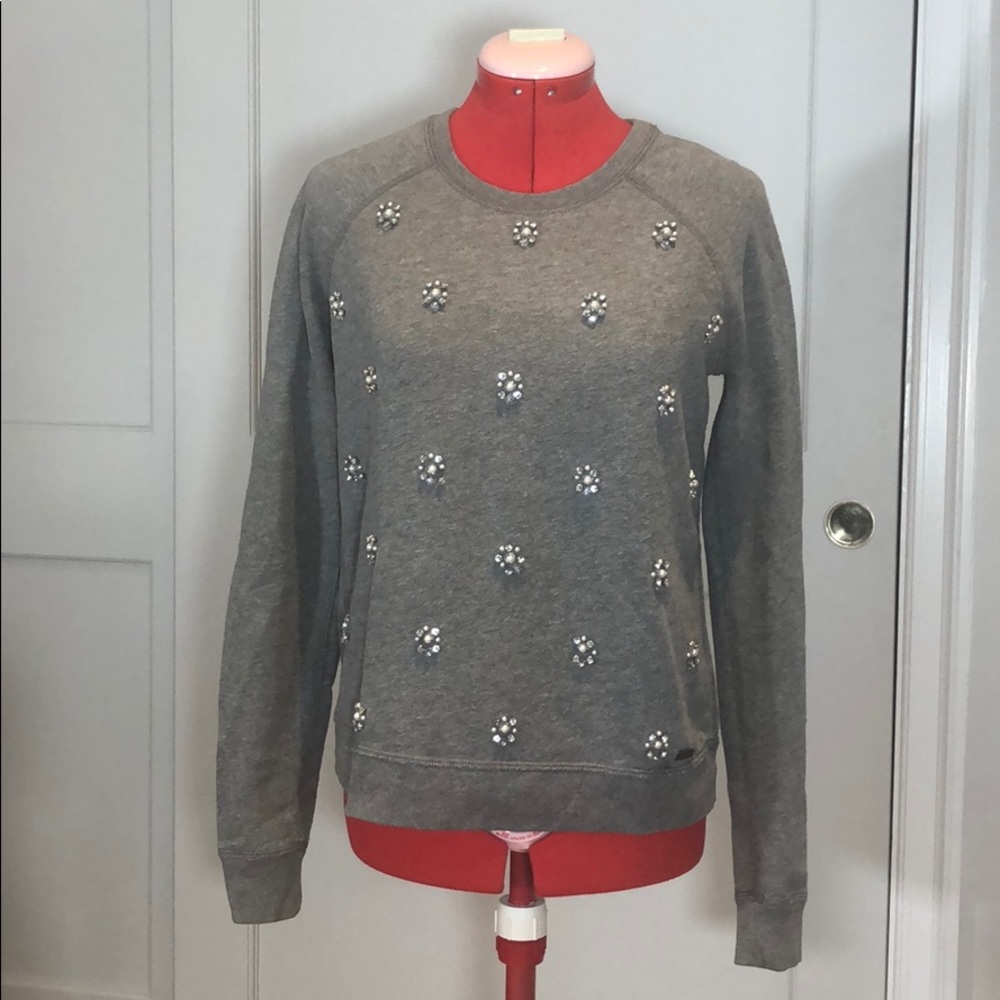 A&F Embelished Sweatshirt Size XS